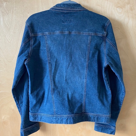 Old Navy Dark Blue Denim Jean Jacket - Picture 7 of 8